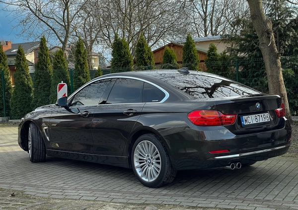 BMW Seria 4 cena 79900 przebieg: 163000, rok produkcji 2016 z Ciechanów małe 562
